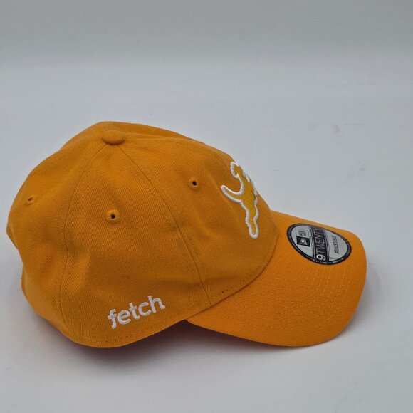 New‎ Era 9TWENTY Fetch Dog Logo Adjustable Hat Orange Yellow Cap - Picture 3 of 3